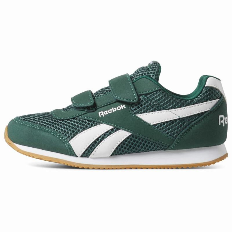 Reebok Royal Classic Jogger 2 Tenisky Chlapcenske - Tmavo Zelene/Biele KE4367CU